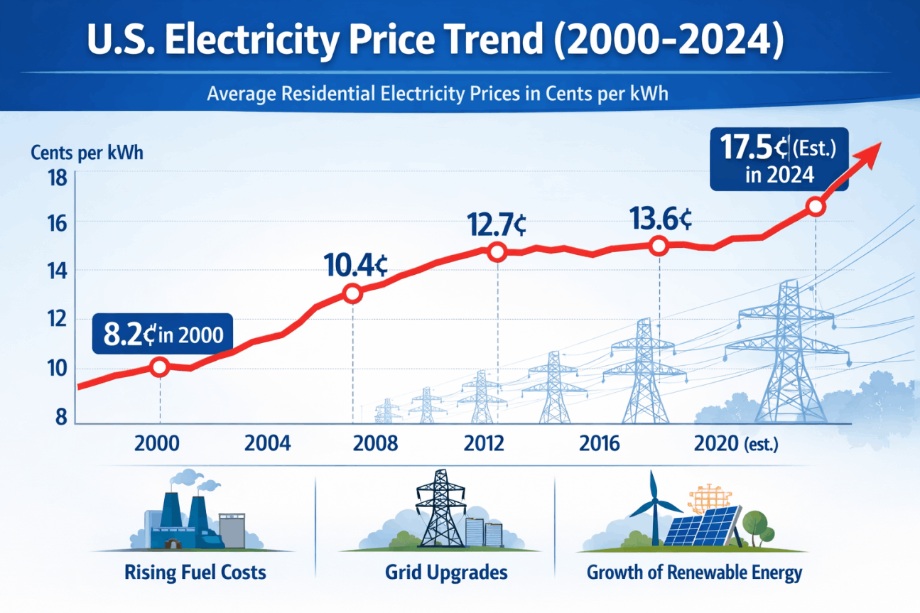 electrict pricing graph